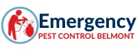 emergency pest control Belmont website logo